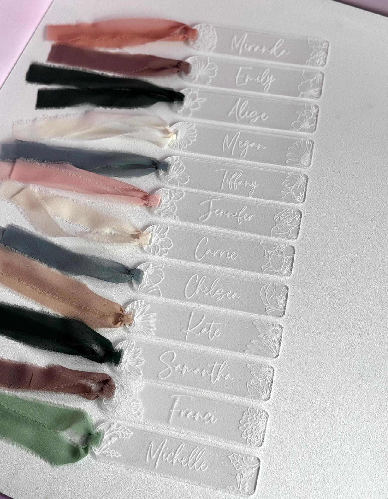 Acrylic Book Mark