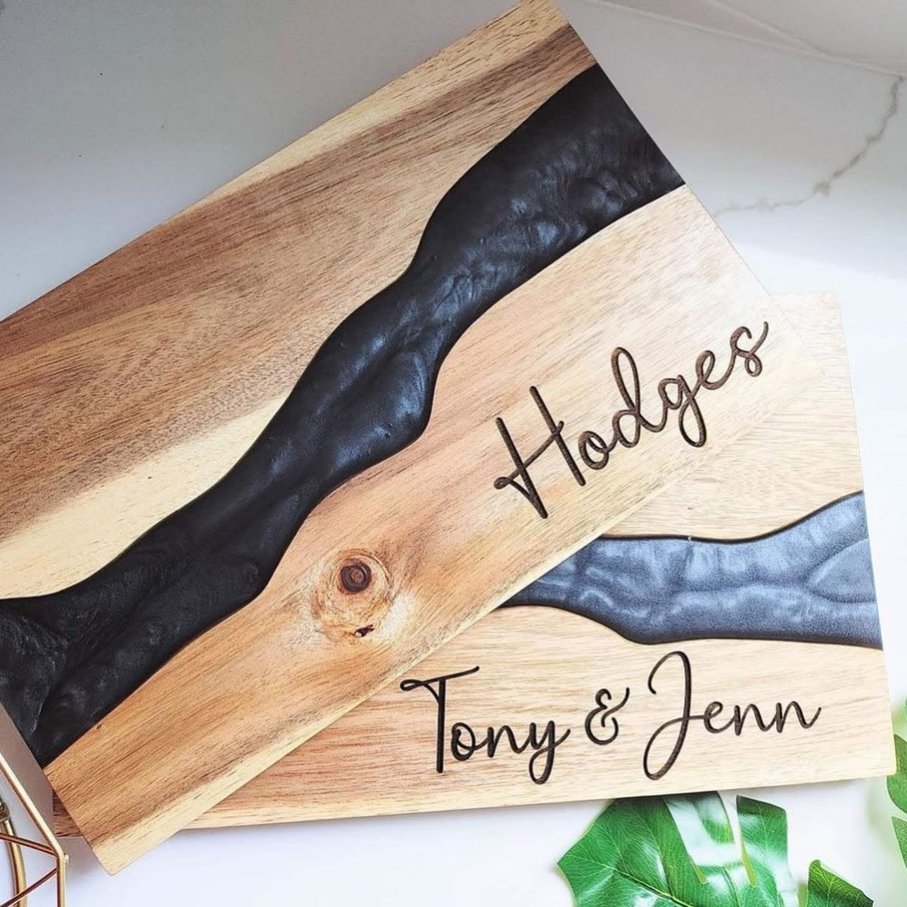 Olive Wood & Resin