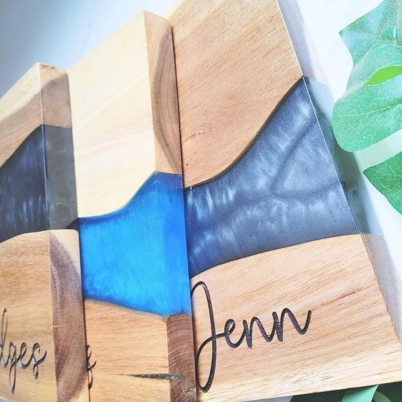 Olive Wood & Resin