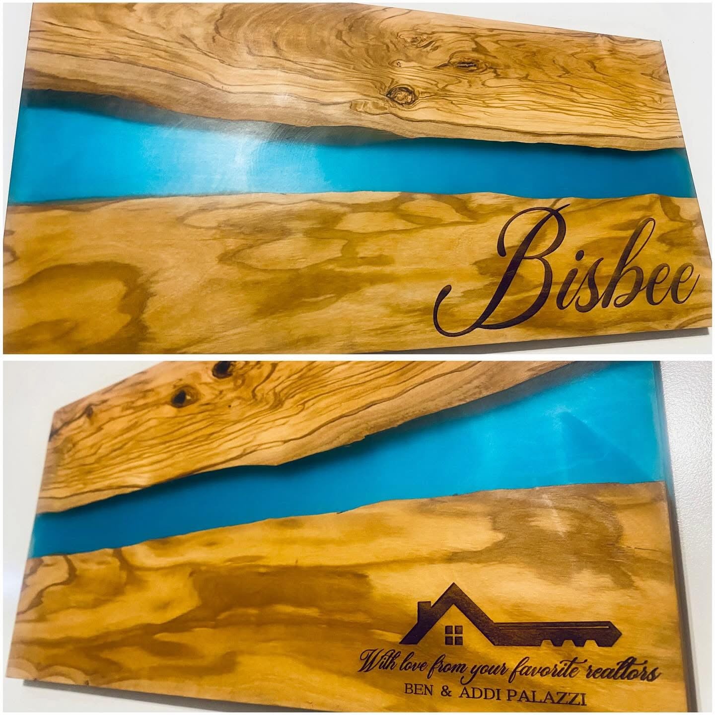 Olive Wood & Resin