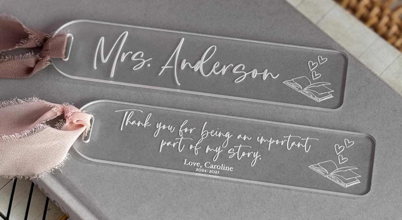 Acrylic Book Mark