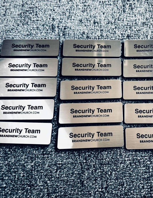 Acrylic Name Badge