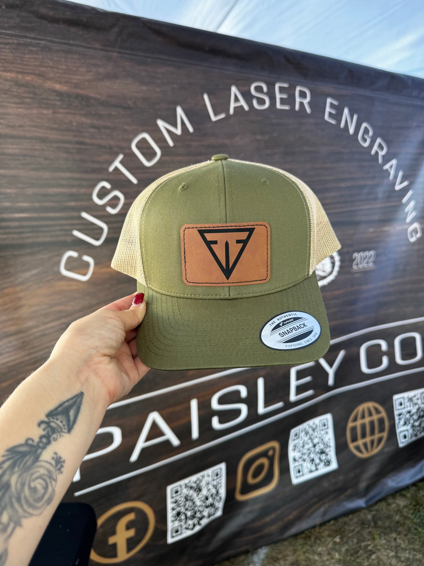 Custom Engraved Hats