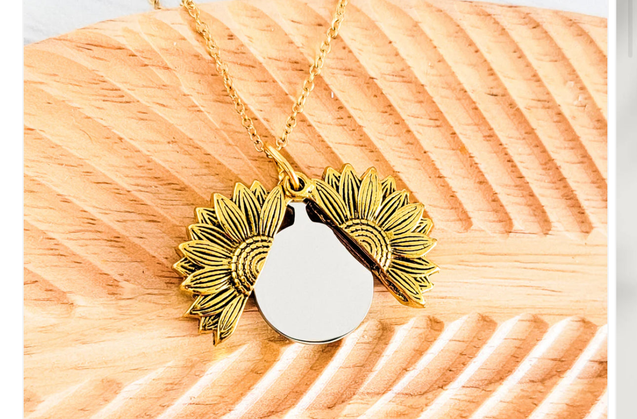 Sunflower Reveal Necklace