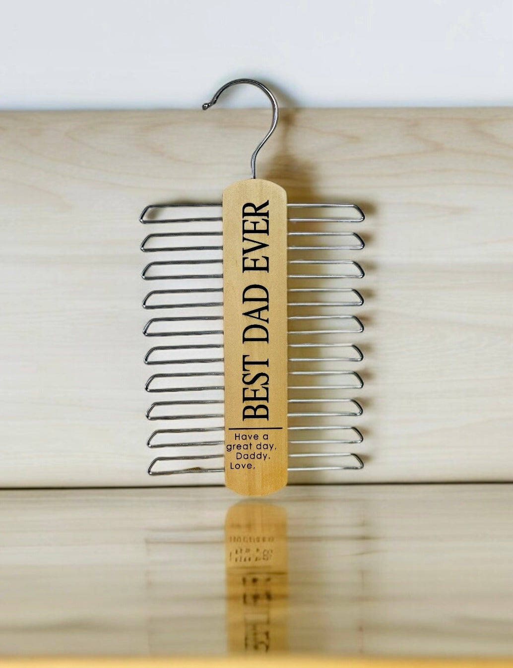 Custom Tie Rack