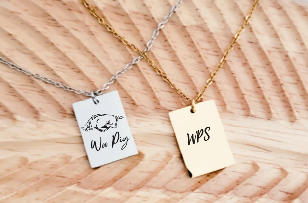 WPS Rectangle Necklace
