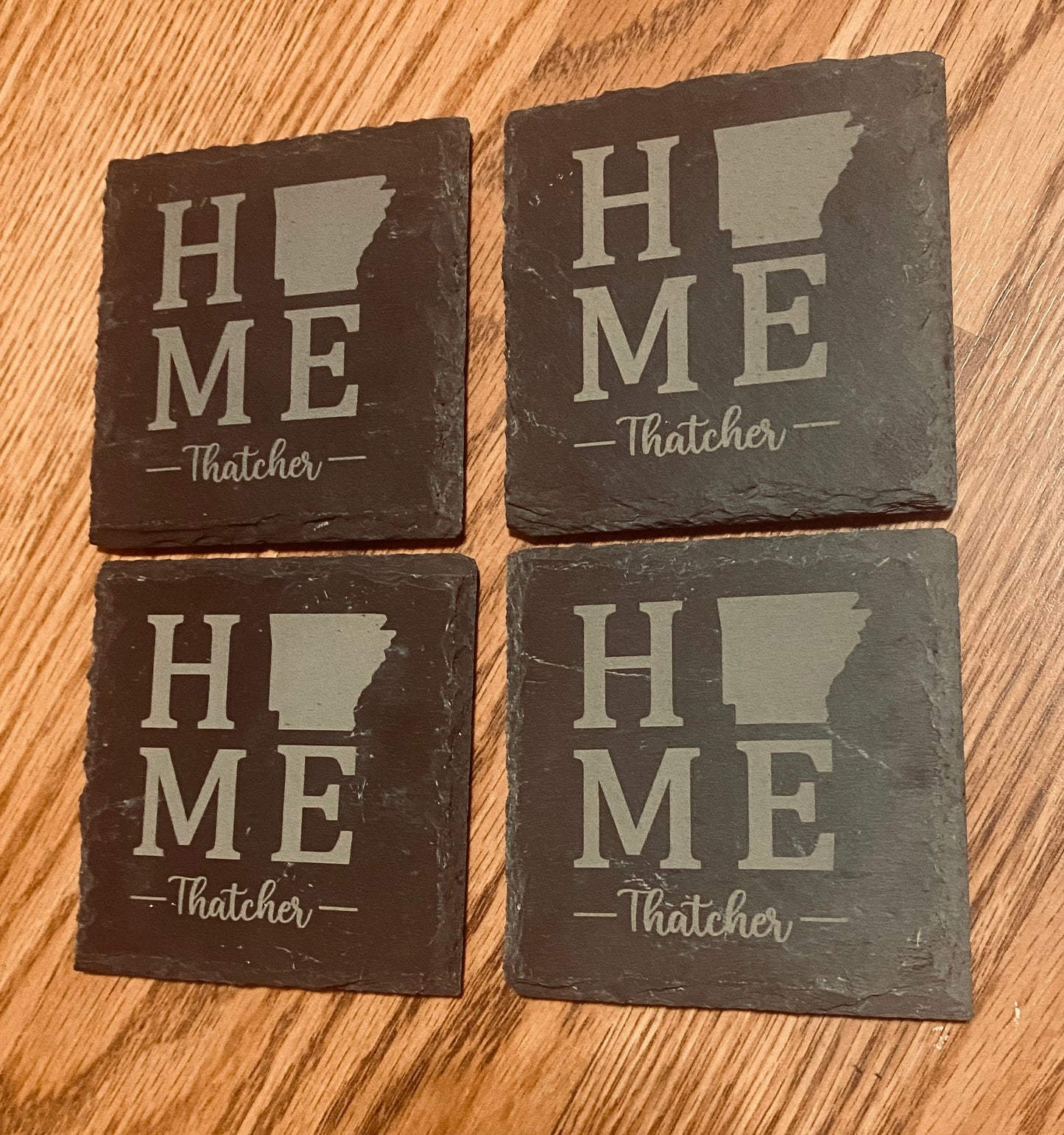 Slate Coasters Set of 4