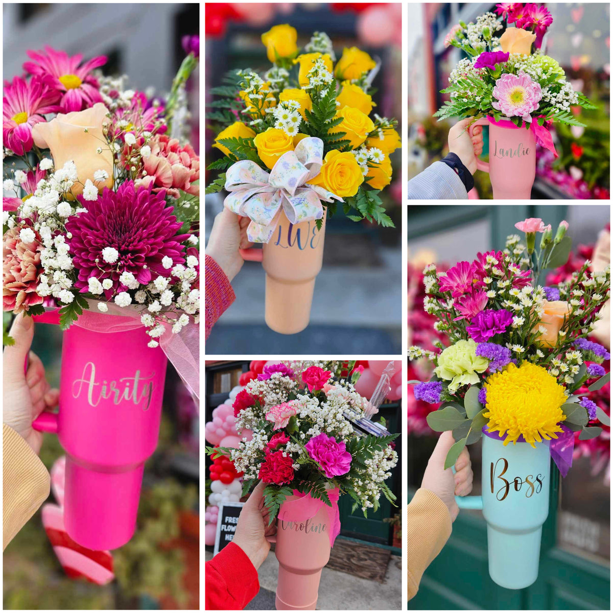 Tumbler Bouquets