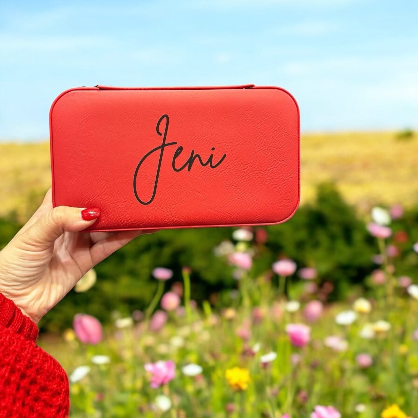 Large Jewelry Travel Case