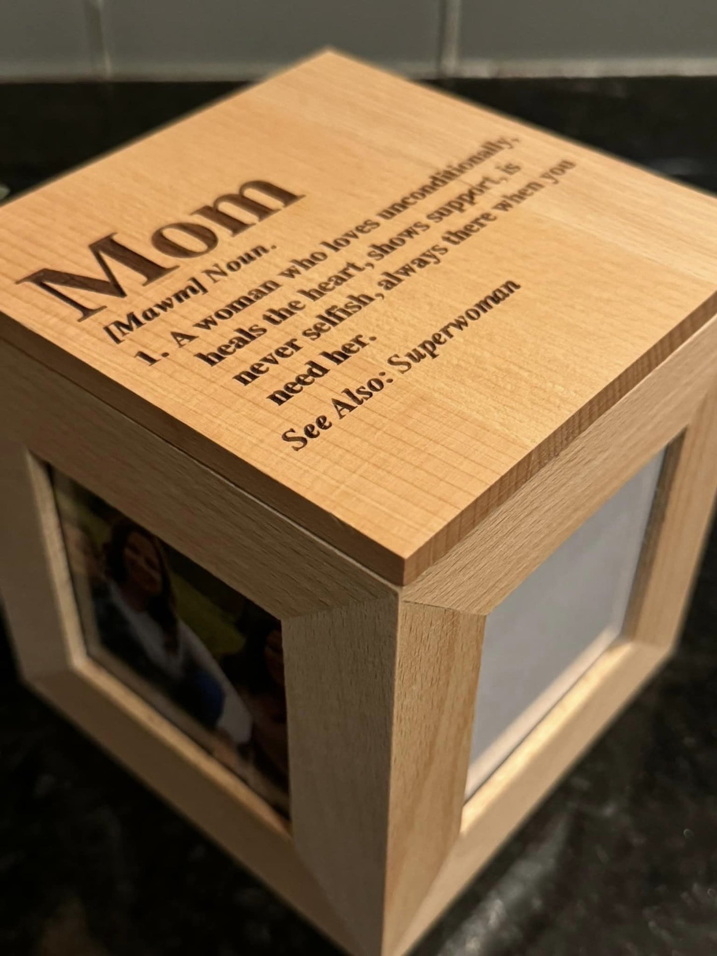 Custom Photo Cube