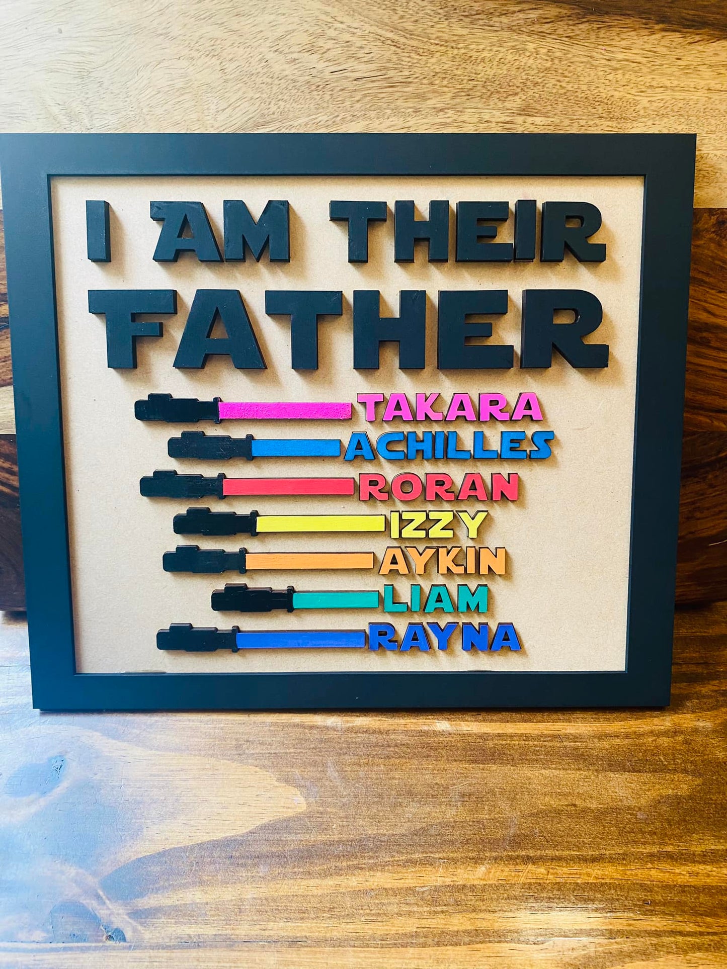 Father Star Wars Sign