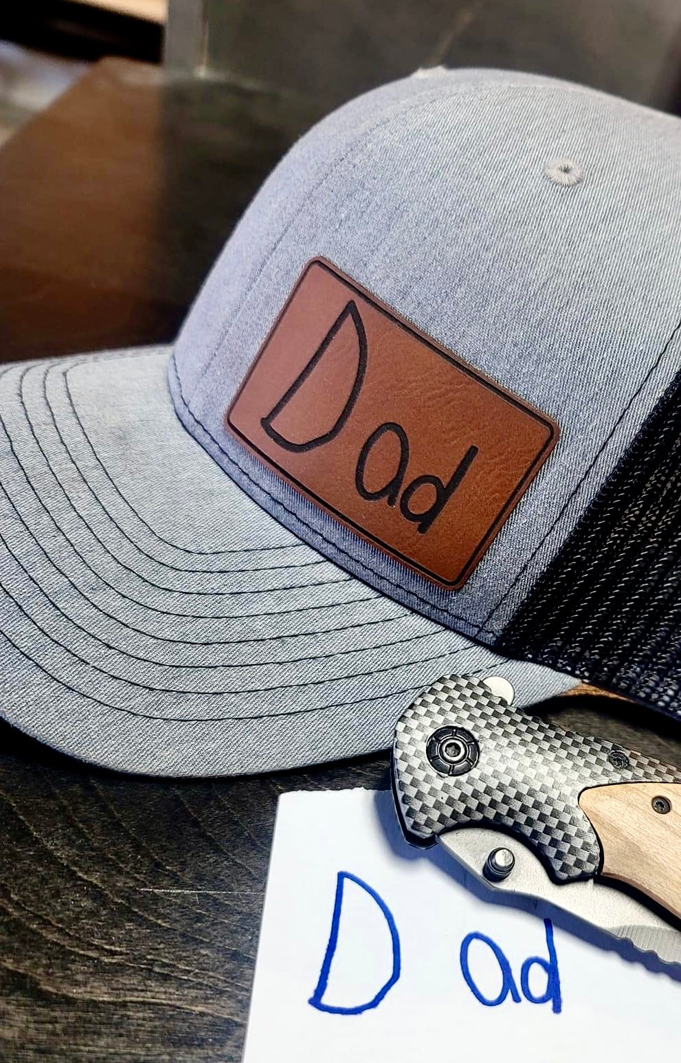 Handwritten Engraved Hat