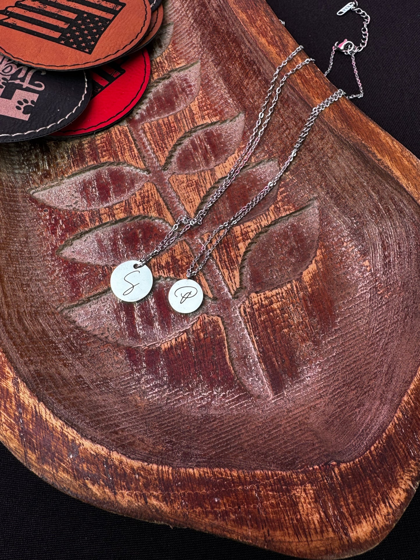 Round Charm Necklace