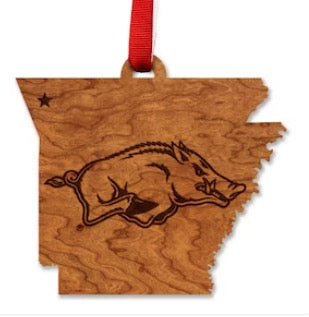 Arkansas State Ornament