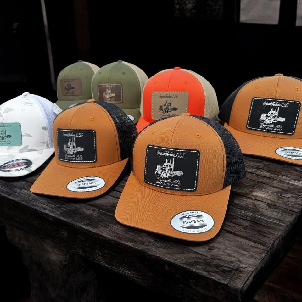 50 Pack Logo Hats at $18 each