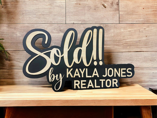 SOLD Realtor Sign