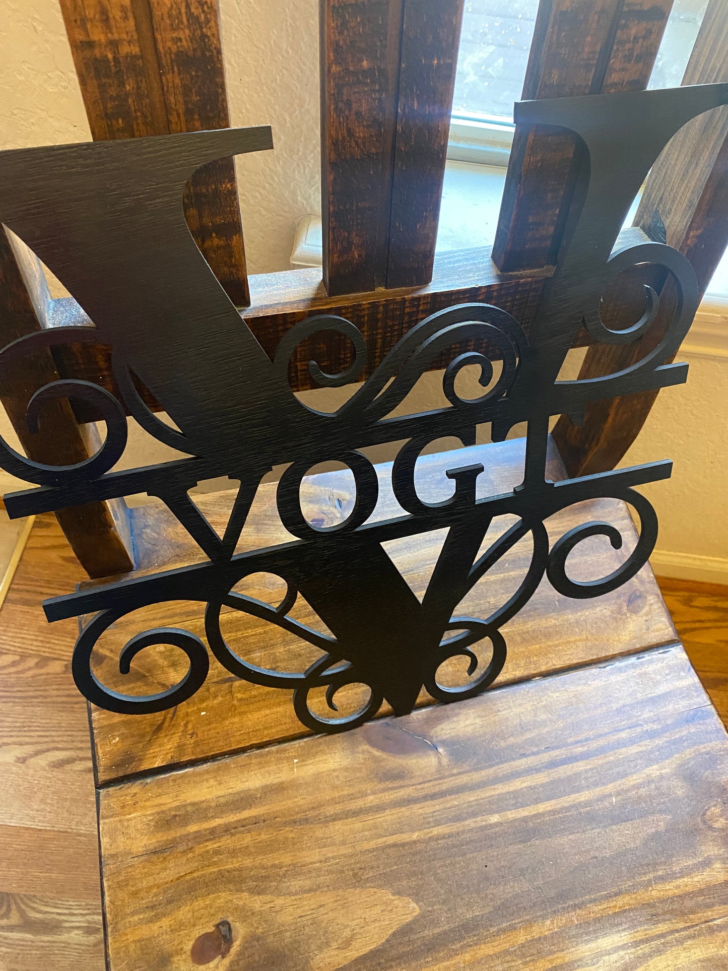 Family Monogram Sign