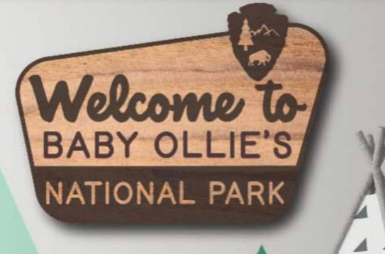 National Park Baby Announcement