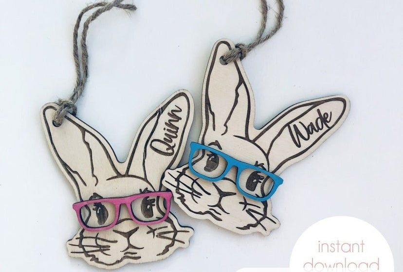 Bunny w/Glasses Design2