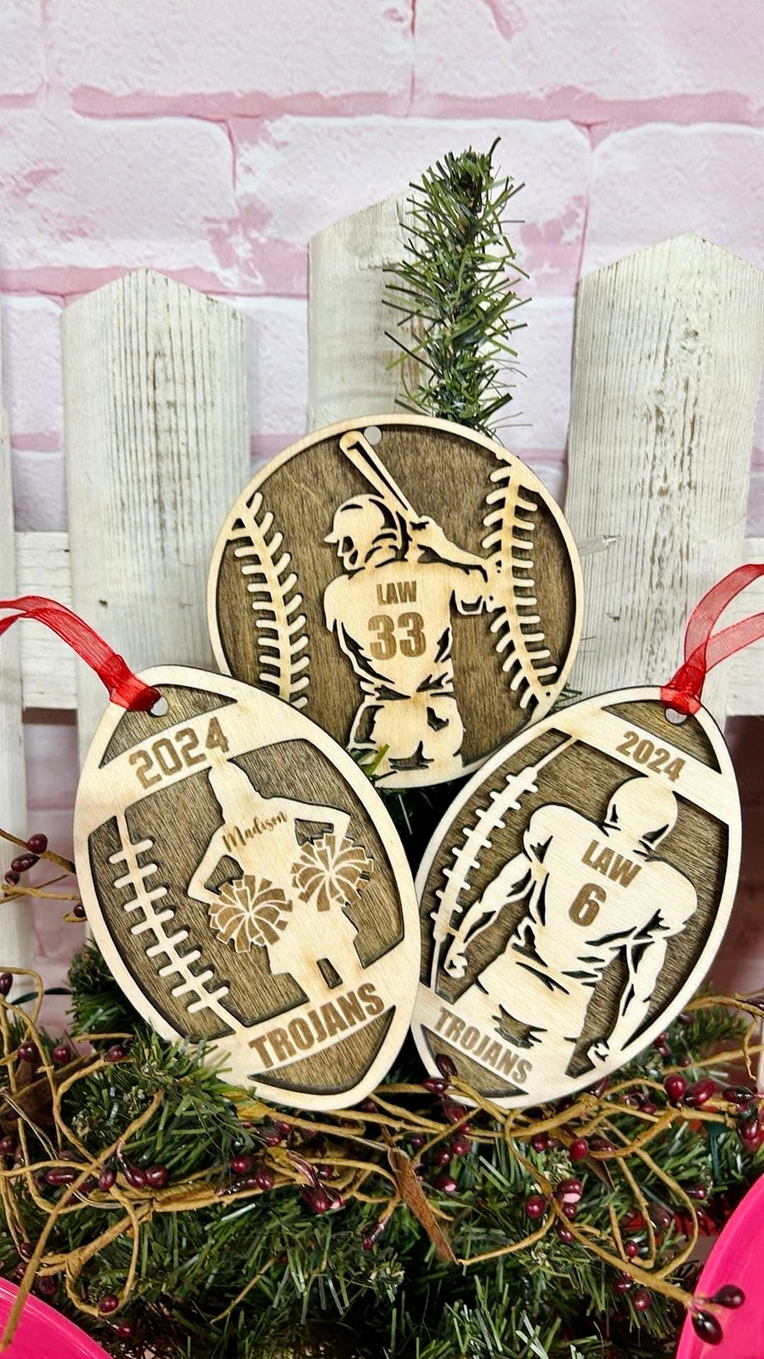 Sports Personalized Ornament