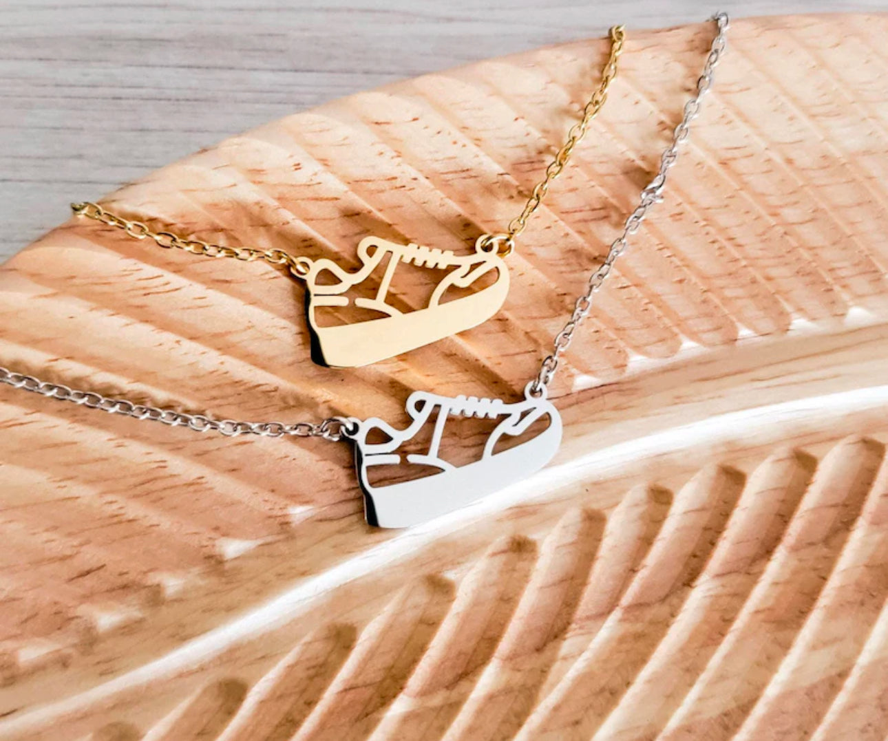 Running Shoe Necklace
