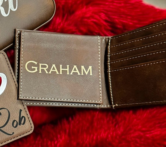 Leather Wallet- Trifold & Bifold Available