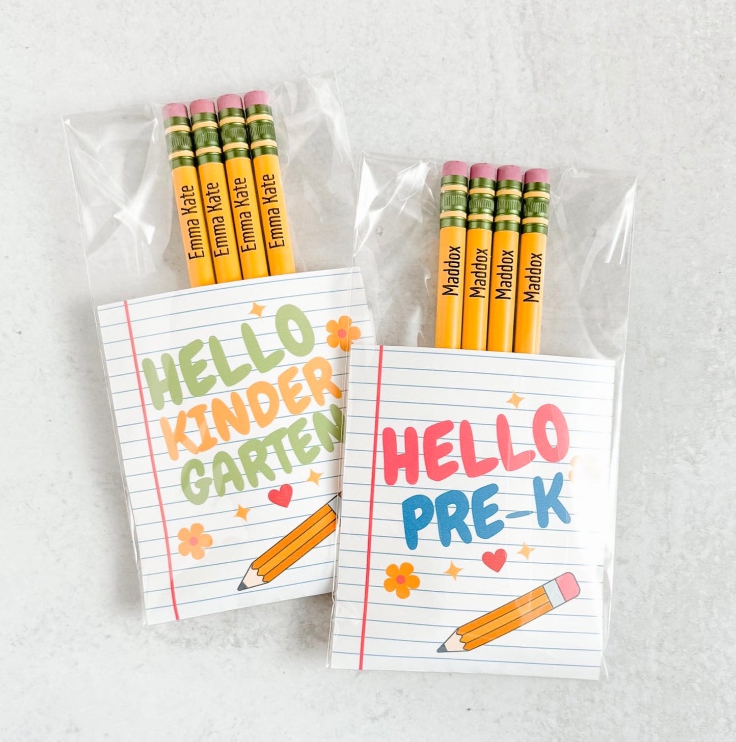 Personalized Pencil Set