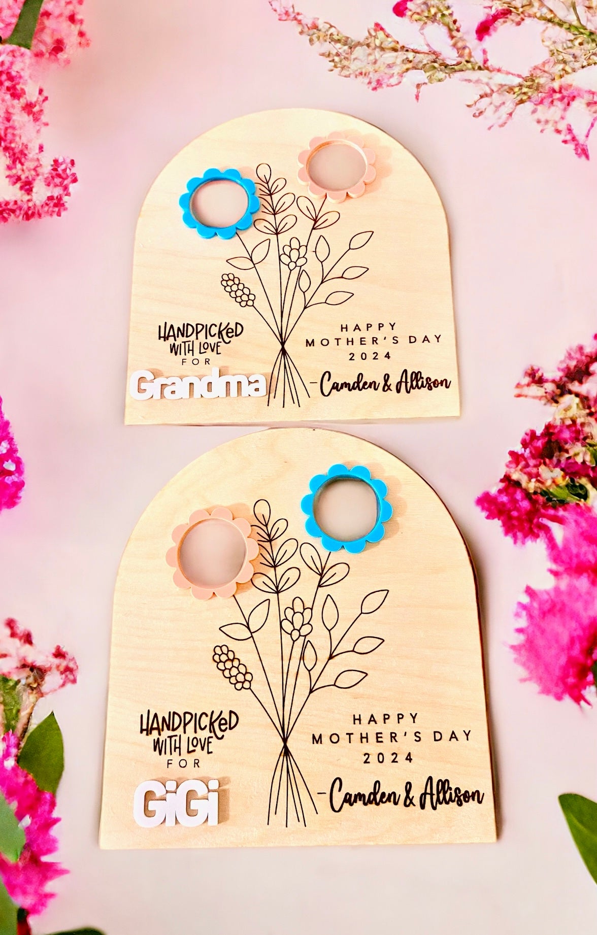 Mother’s Day Flower Photo Sign