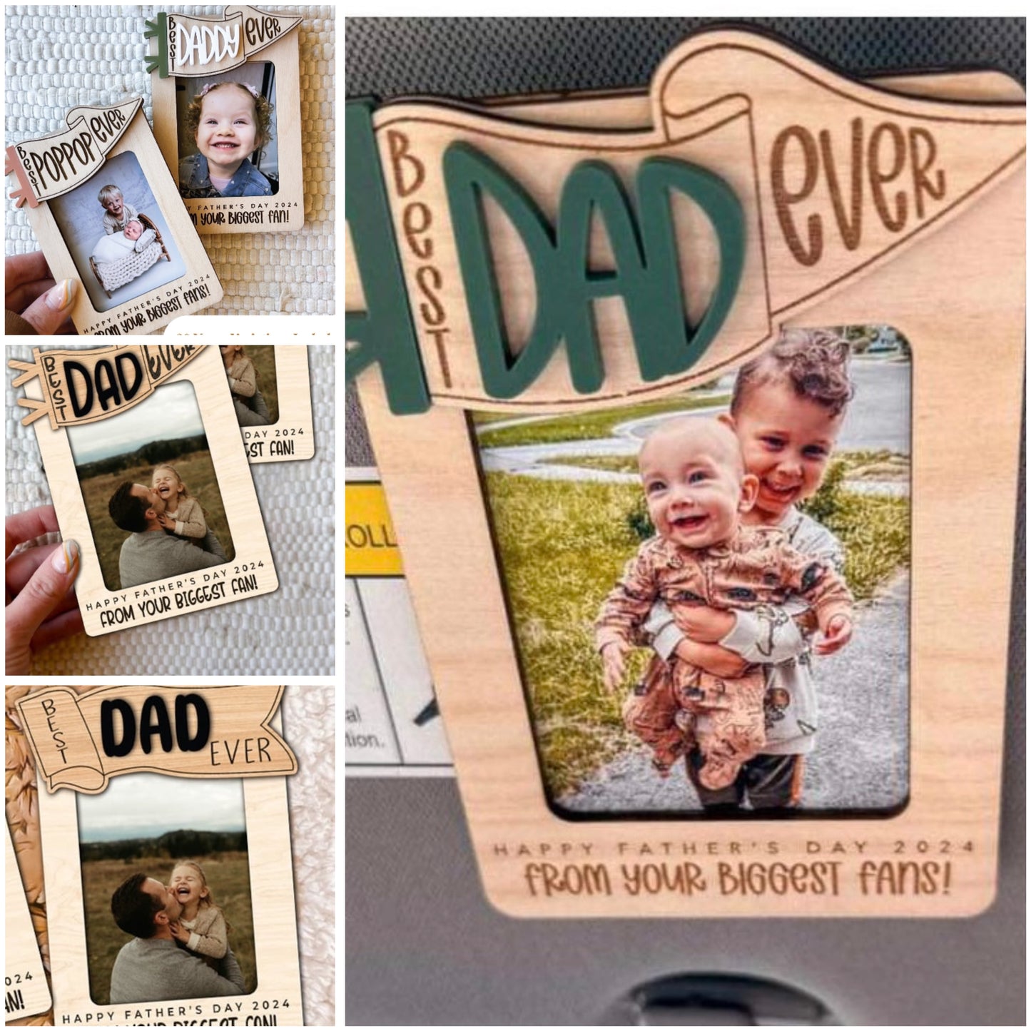 Best Dad Photo Frame