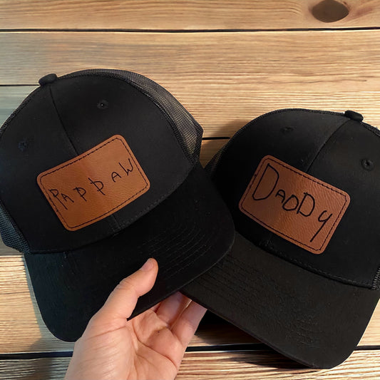 Handwritten Engraved Hat