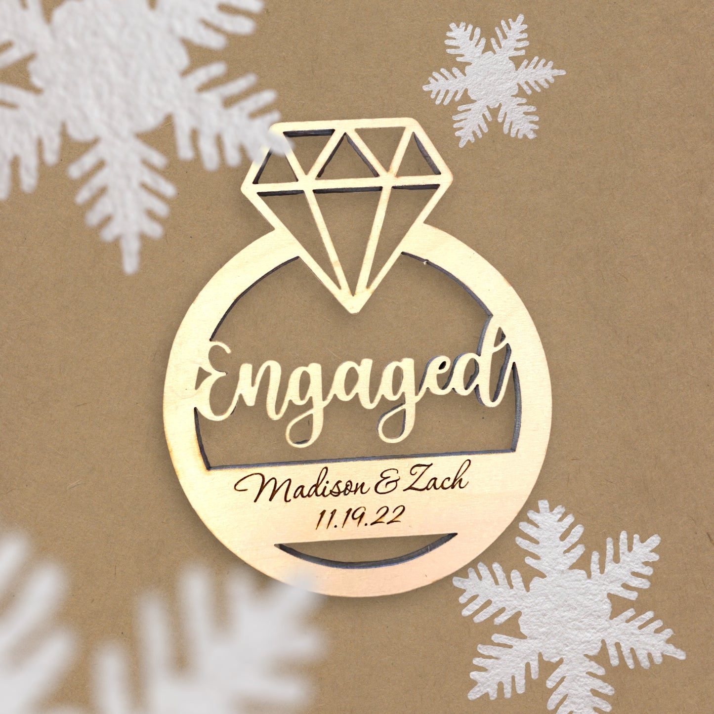 Engaged Ornament