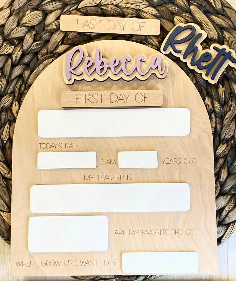 Days of School Sign
