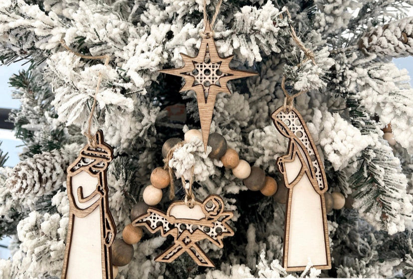 Nativity Set Ornaments