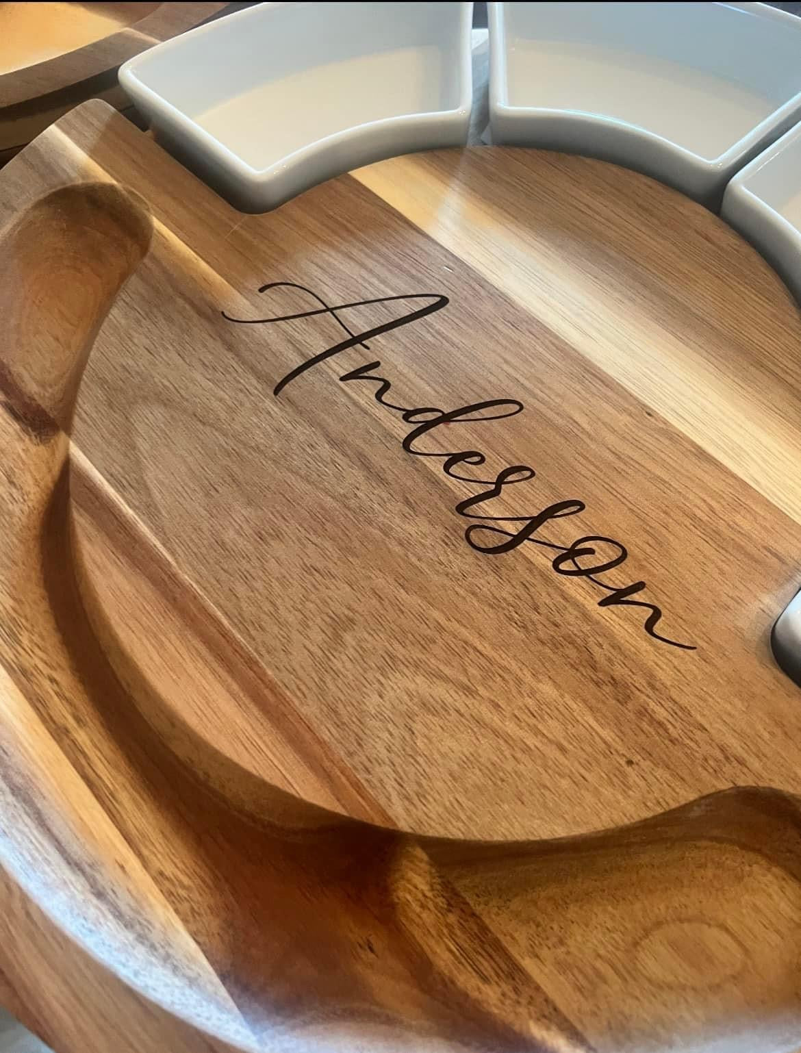 Custom Engraved Appetizer Board