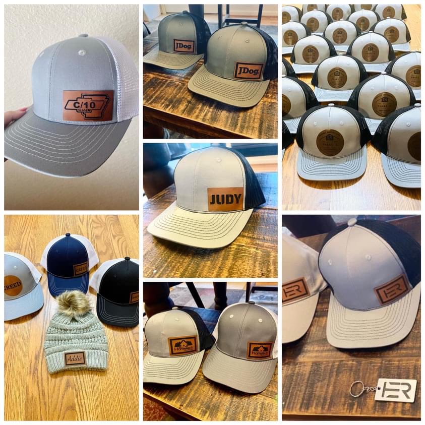 Logo Engraved Hats