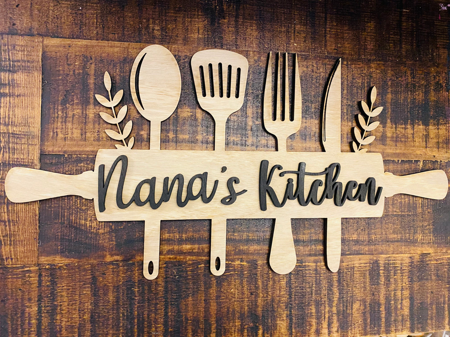 Custom Kitchen Sign