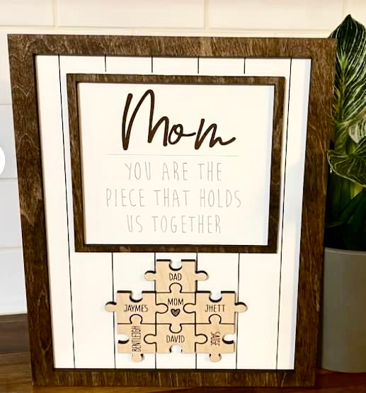 Mother’s Day Puzzle Sign